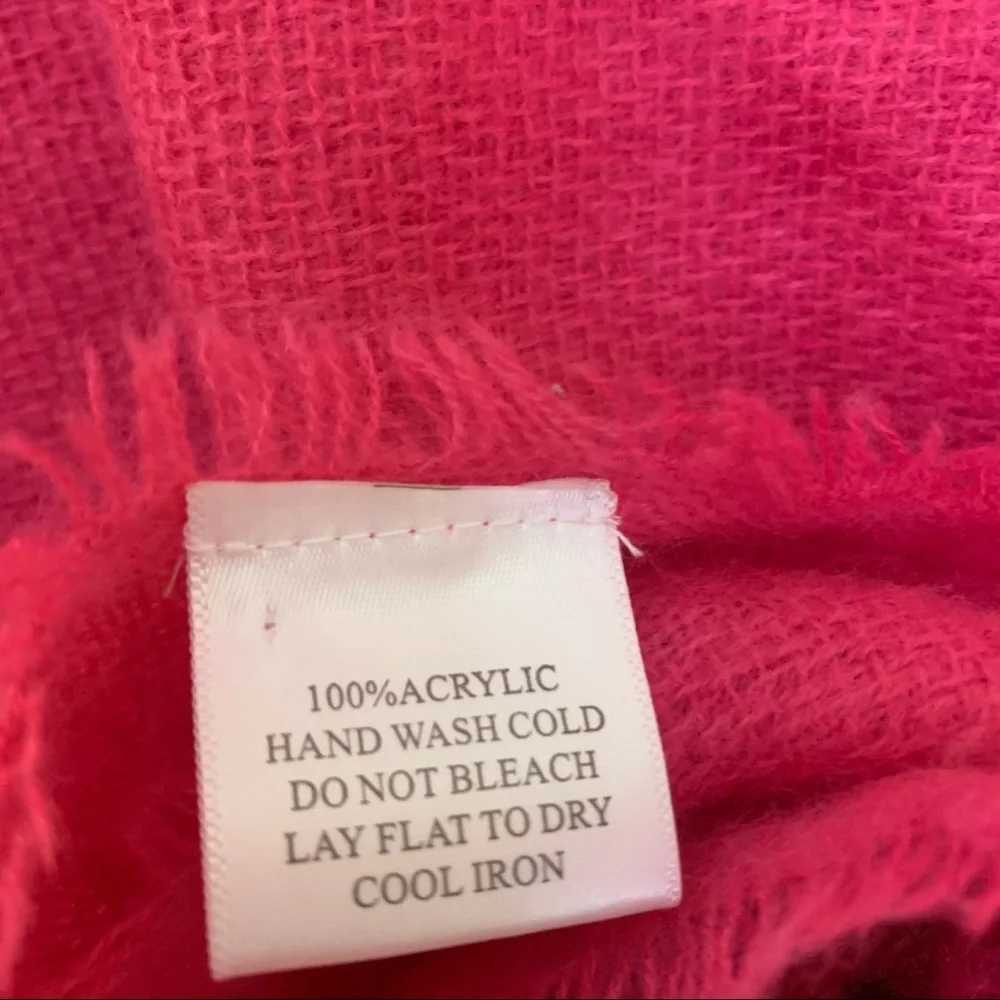Bright Pink Square Wrap